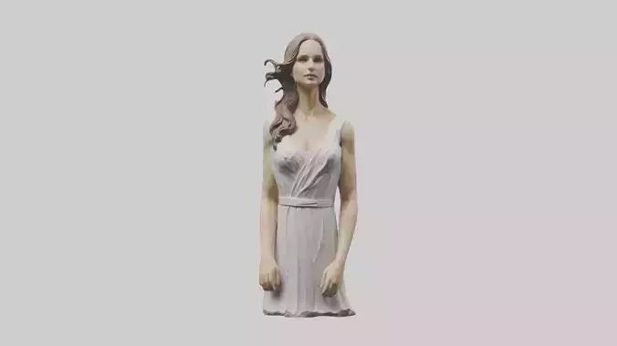 Natalie Portman statue model