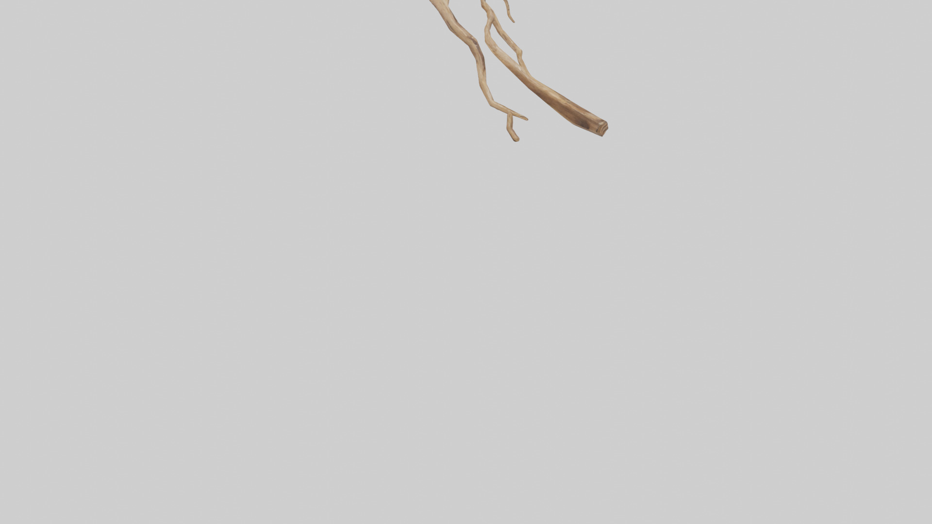 Natural Material Wall Art Low-poly 3D model_4