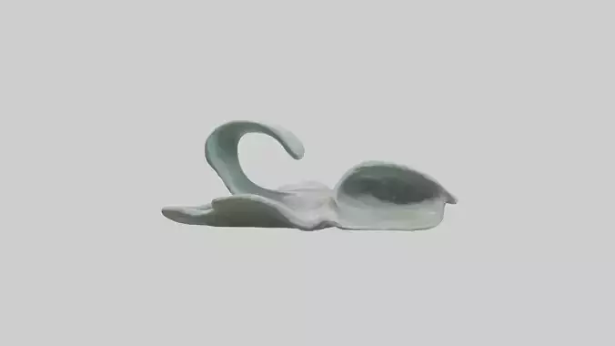 Natures Flowing Form statue model