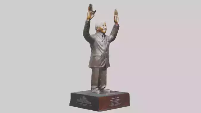 Nelson Mandela statue model