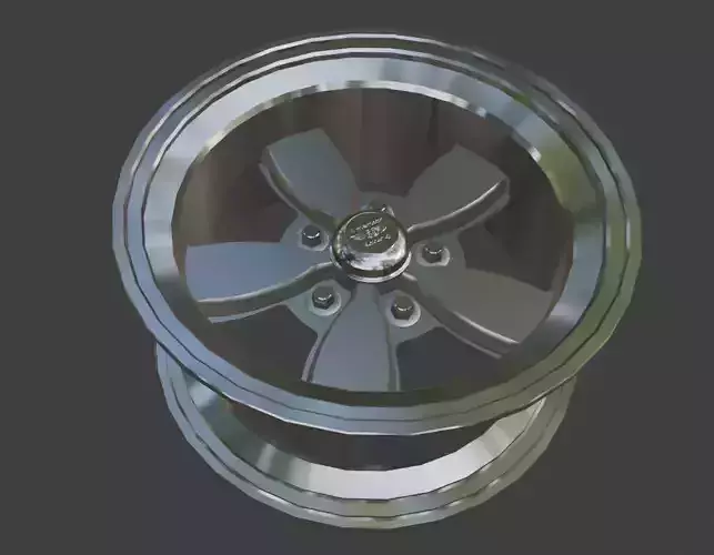Old School Muscle Car Wheel