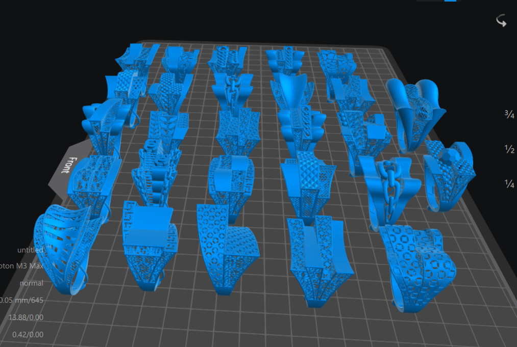 17 New Rings 3dm stl  high quality  3D print model_8