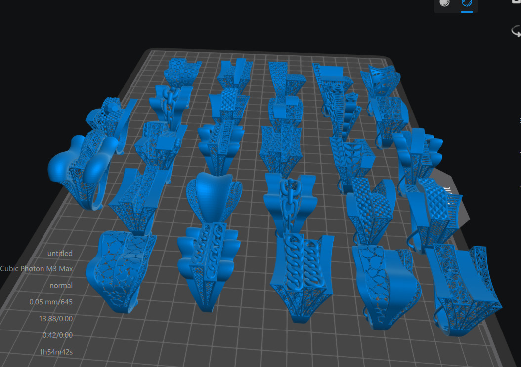 17 New Rings 3dm stl  high quality  3D print model_4