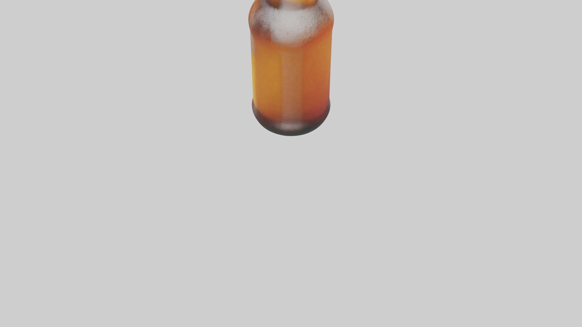 Nonalcoholic beer model Low-poly 3D model_3