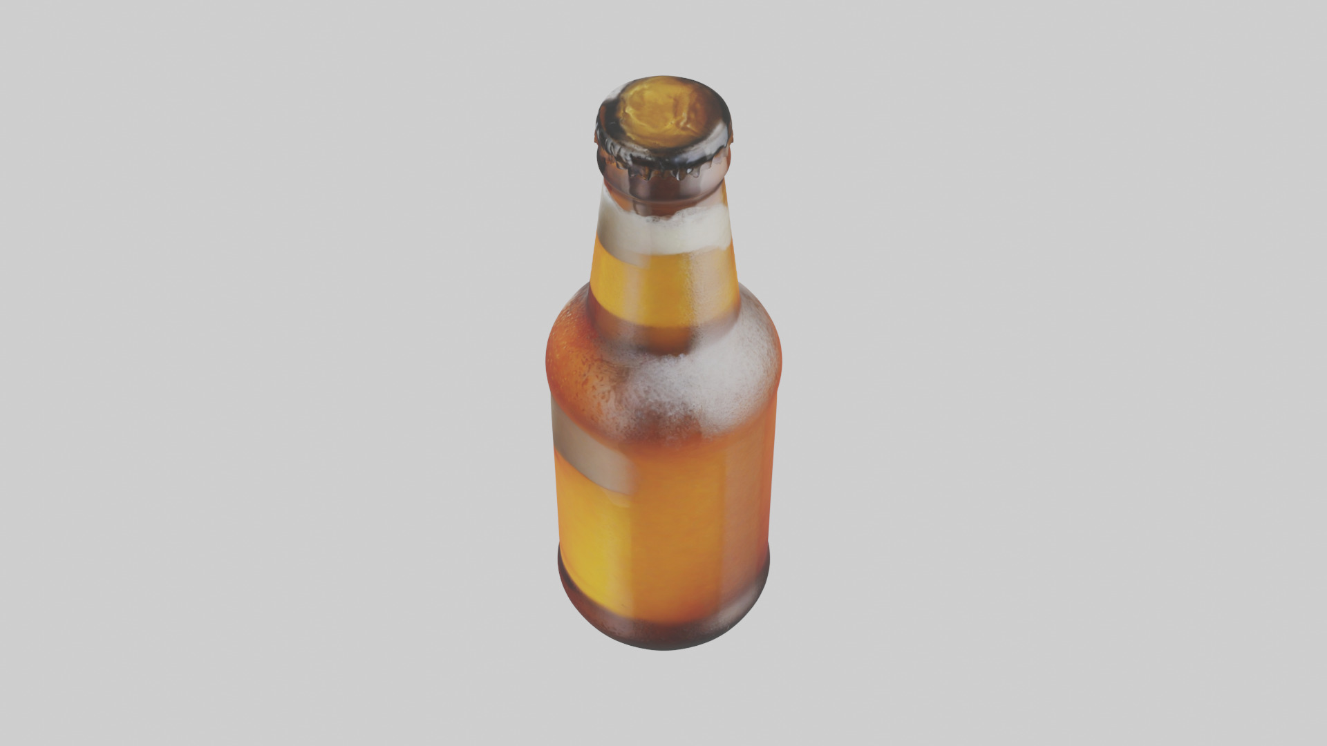 Nonalcoholic beer model Low-poly 3D model_17