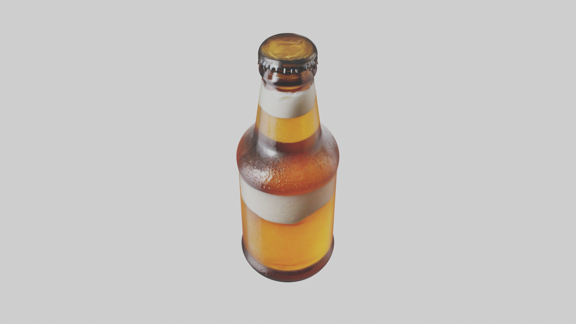 Nonalcoholic beer model Low-poly 3D model_16