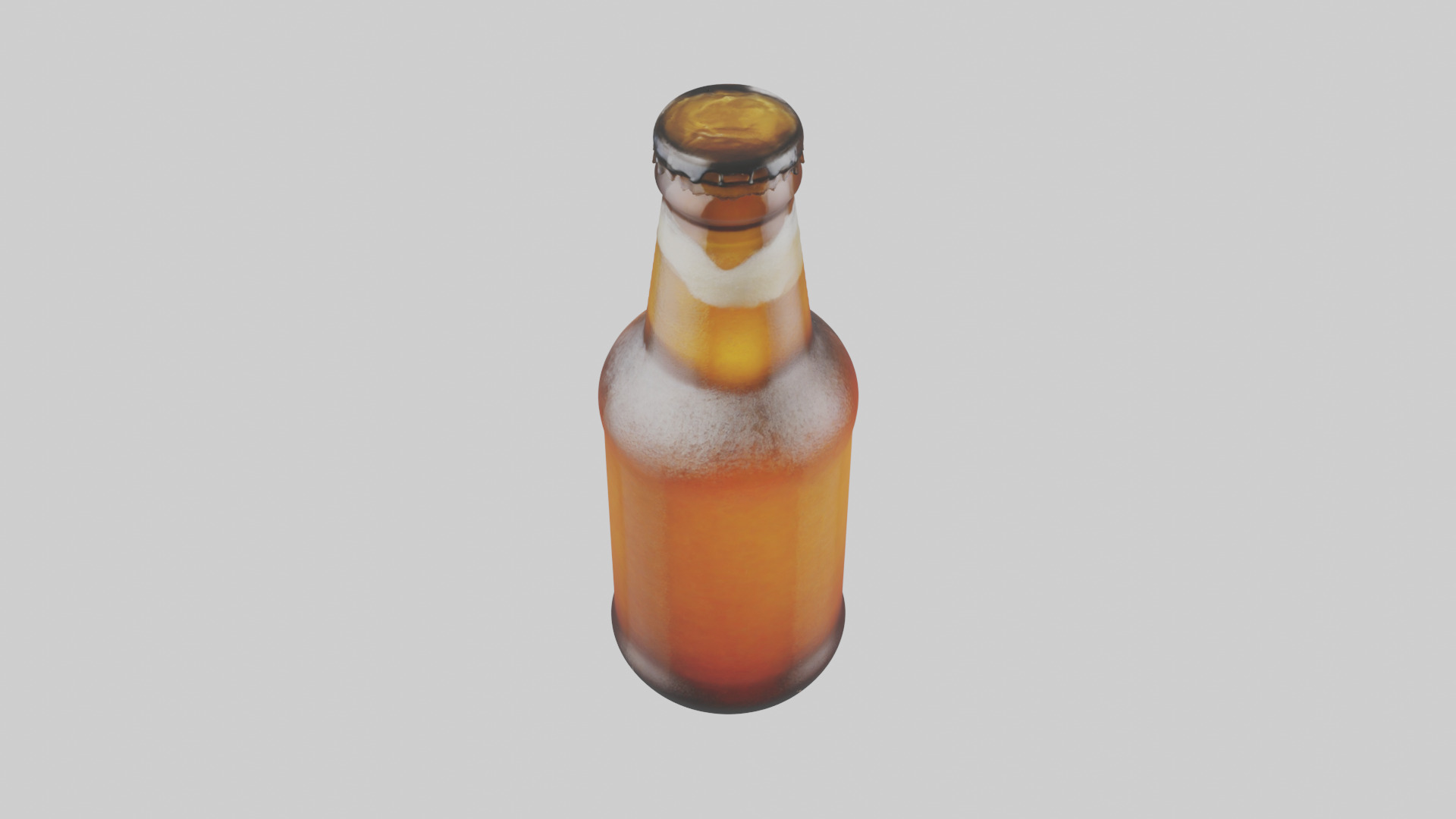 Nonalcoholic beer model Low-poly 3D model_15