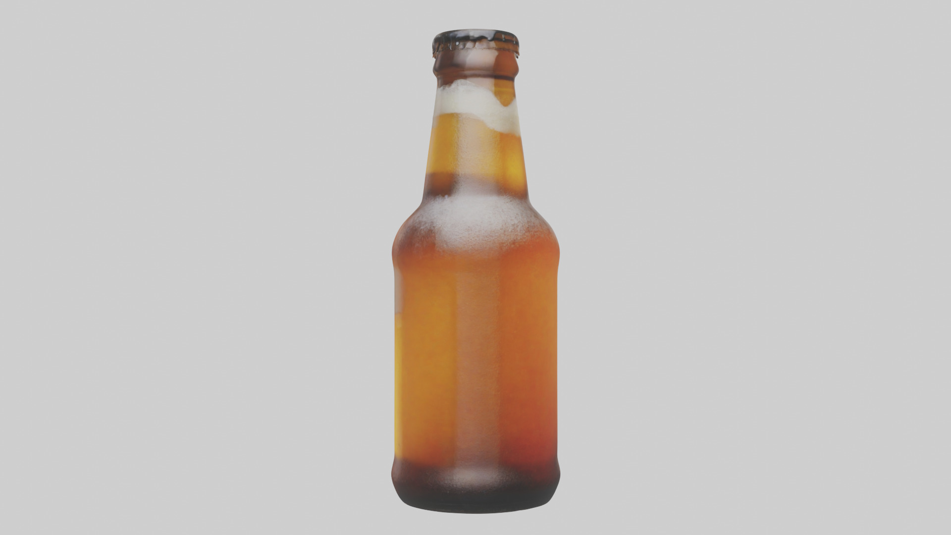 Nonalcoholic beer model Low-poly 3D model_1