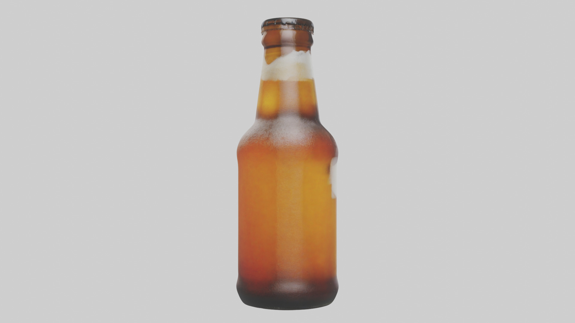 Nonalcoholic beer model Low-poly 3D model_2