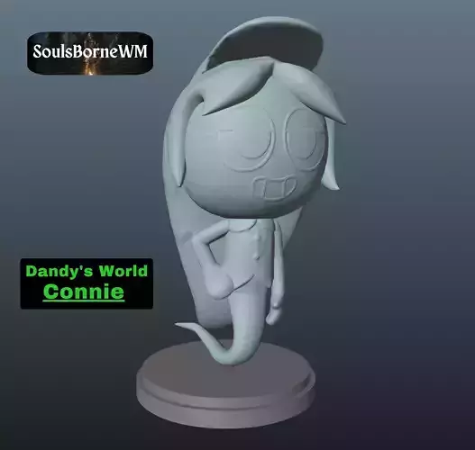 Dandy World Connie 3D print model