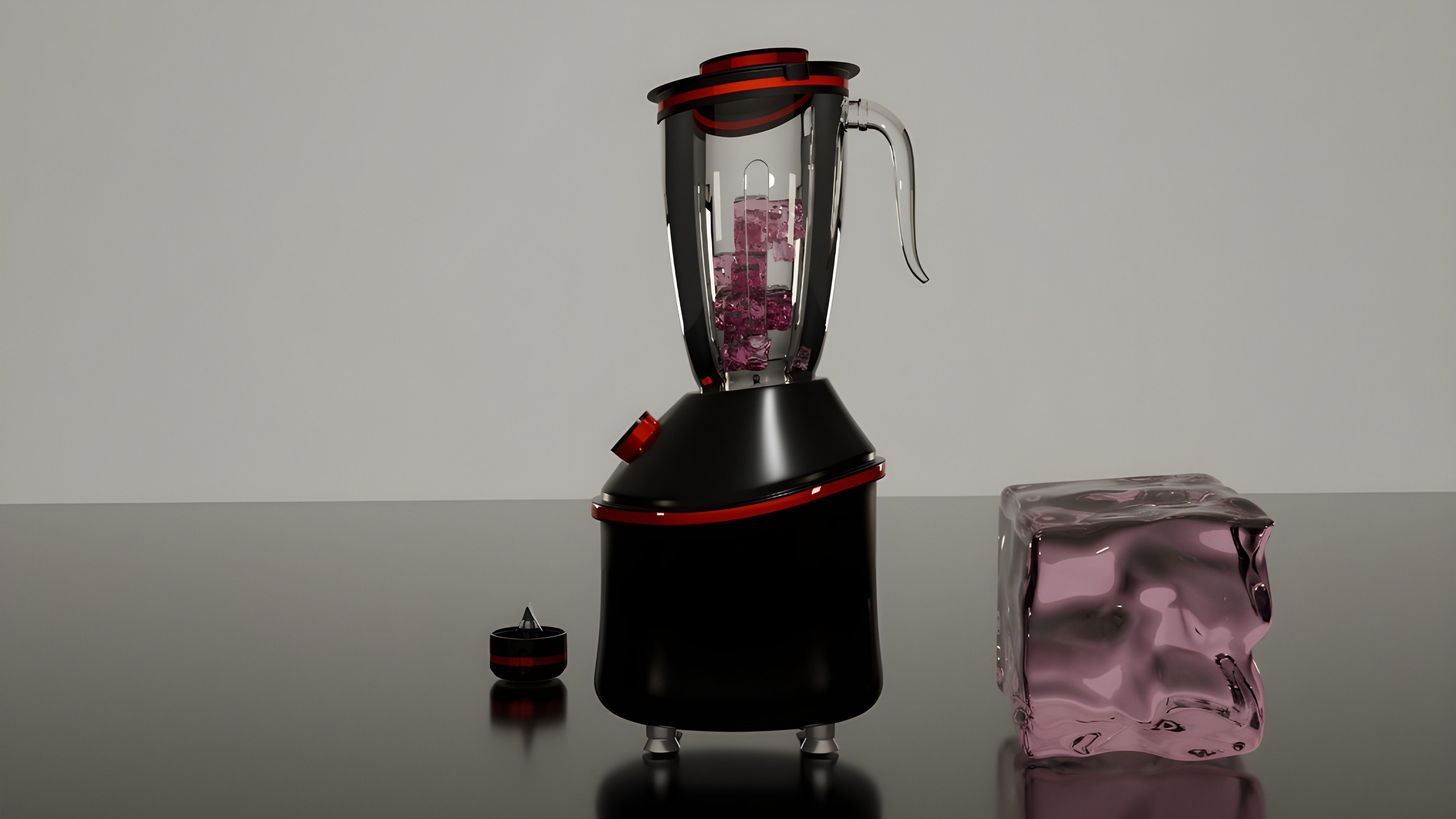 Stylish Blender Kitchen 3D Model for Design Projects 3D model_2