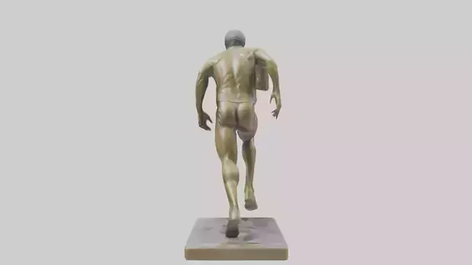 Olympic Sprinter Statue model