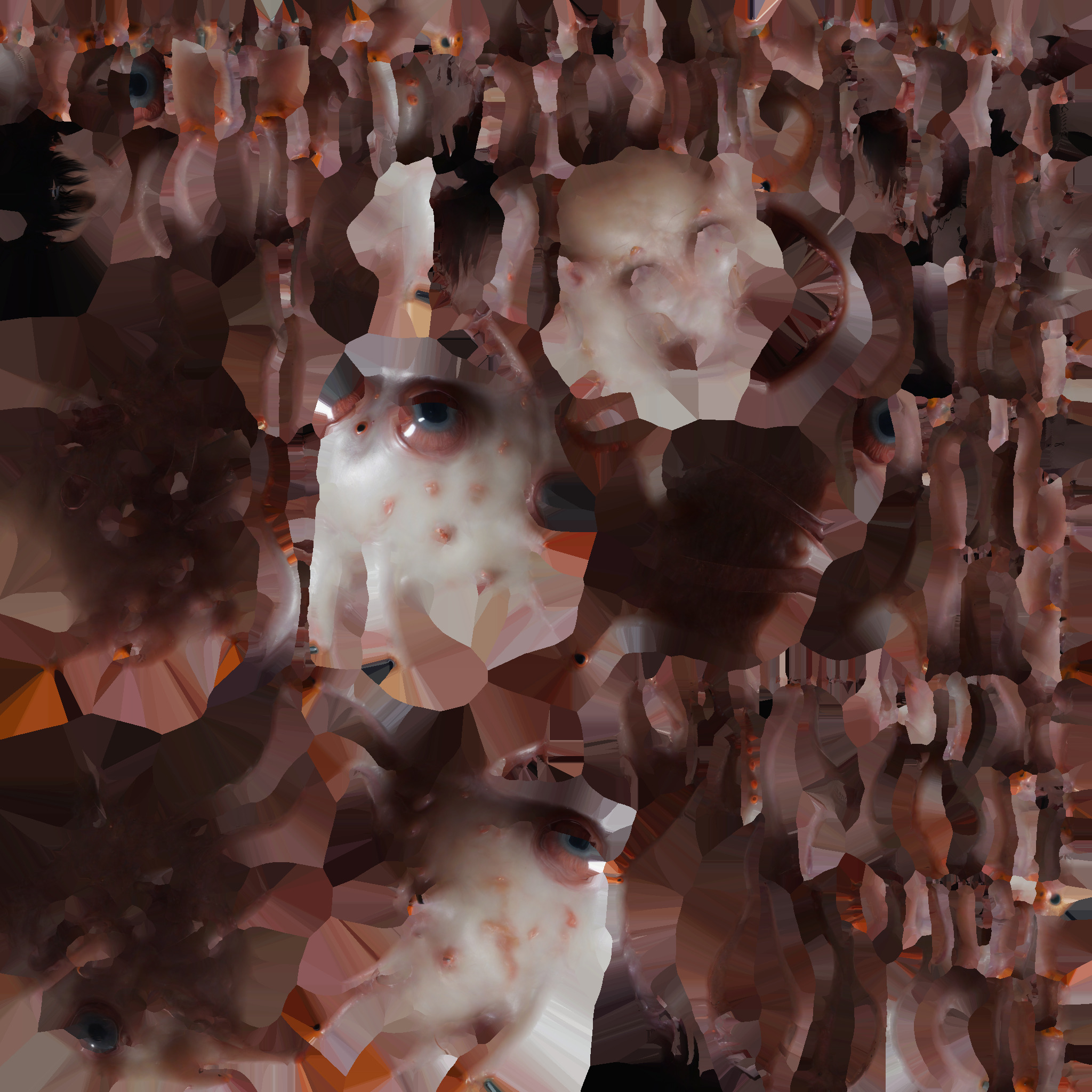 scary creature 03 Low-poly 3D model_7