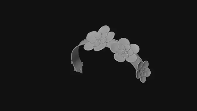  Tribbie head band 3D print model