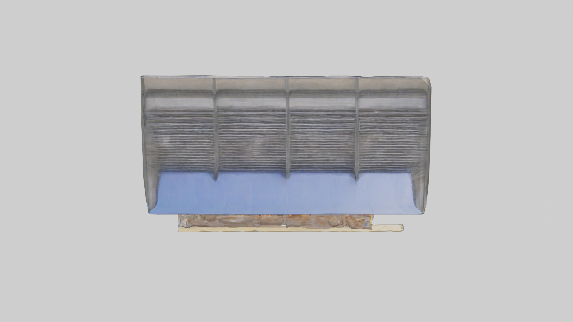 Outdoor Food Stand model Low-poly 3D model_14