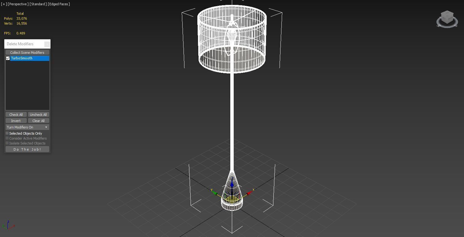Lacrima Floor Lamp 3D model_8
