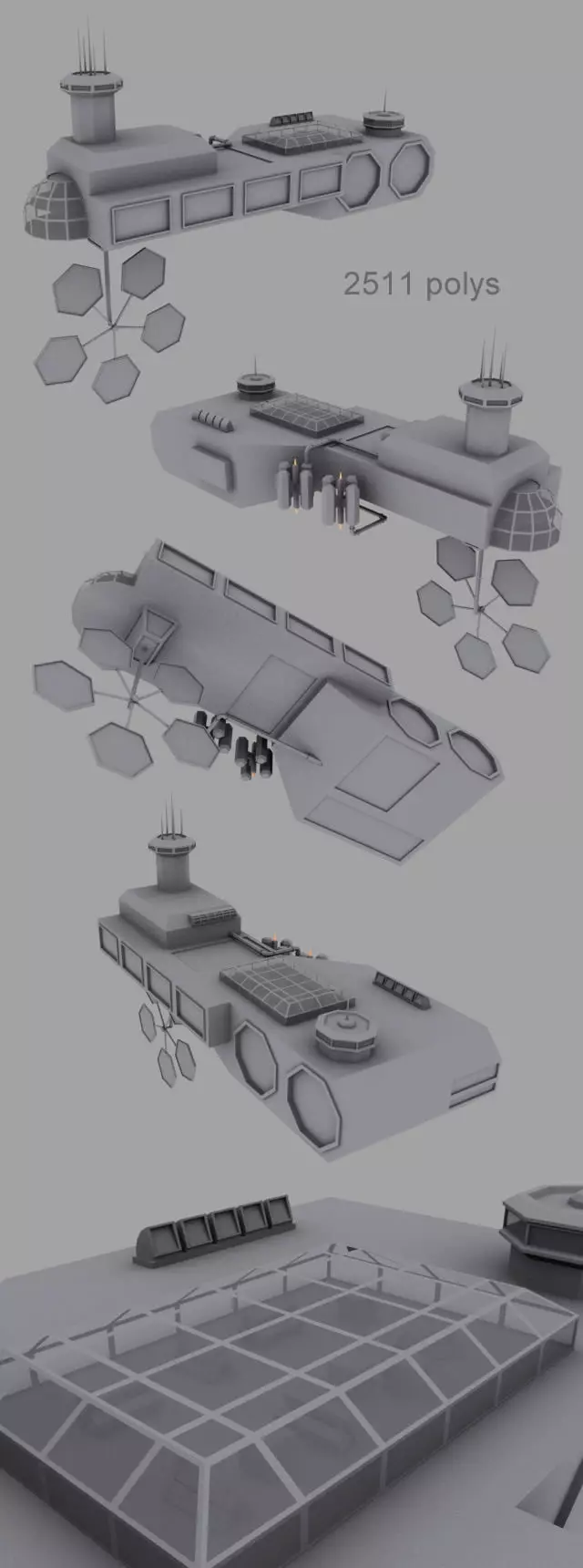 SolAguia Station Free 3D model_0