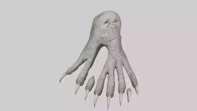 Owl Talons Model Low-poly 3D model