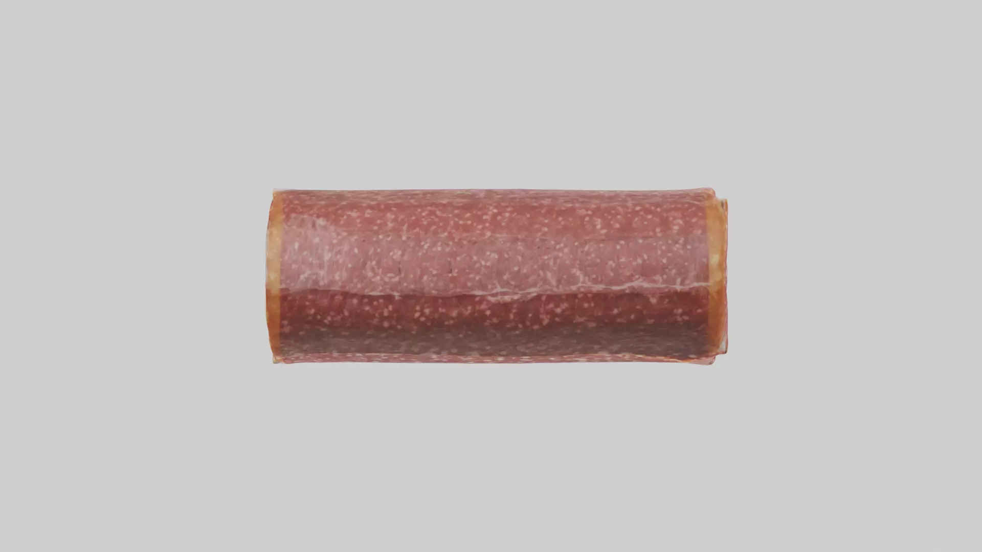 Packaged Salami model Low-poly 3D model_0