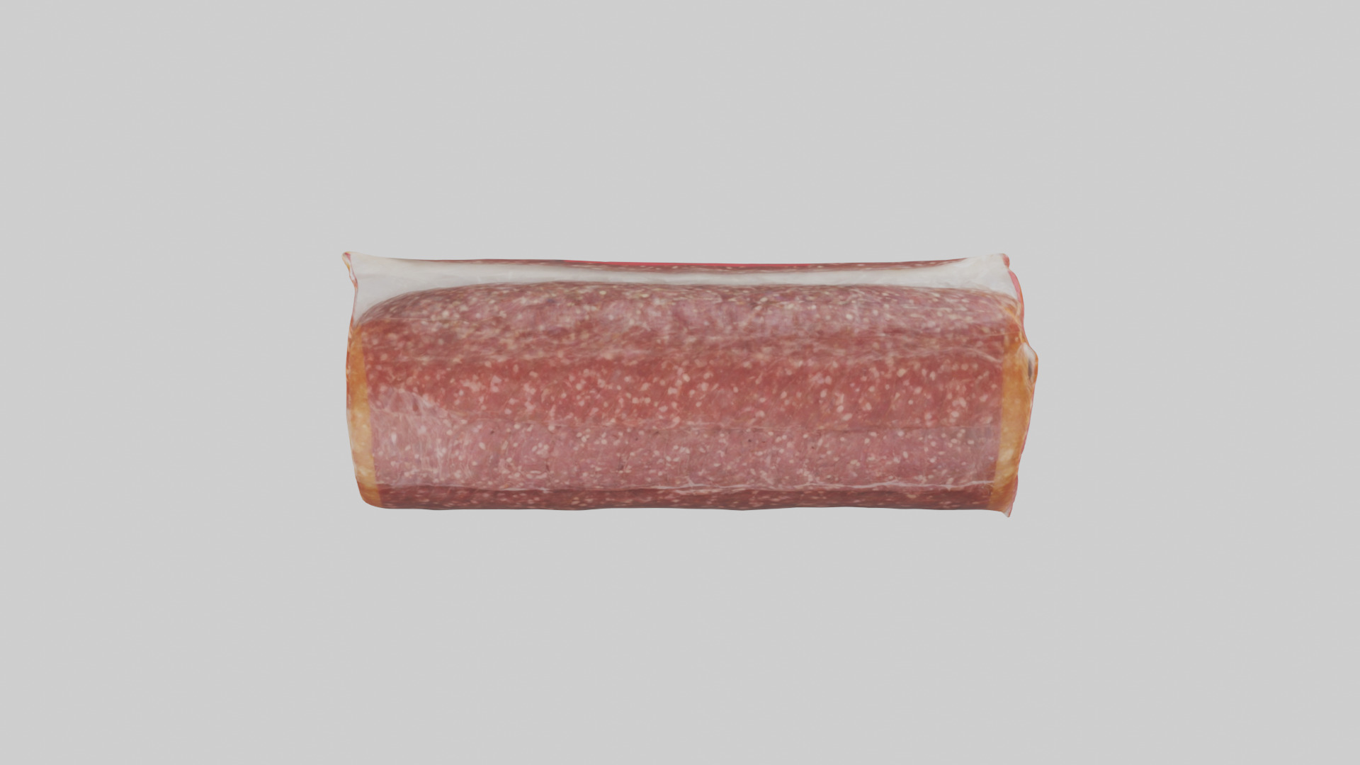 Packaged Salami model Low-poly 3D model_15