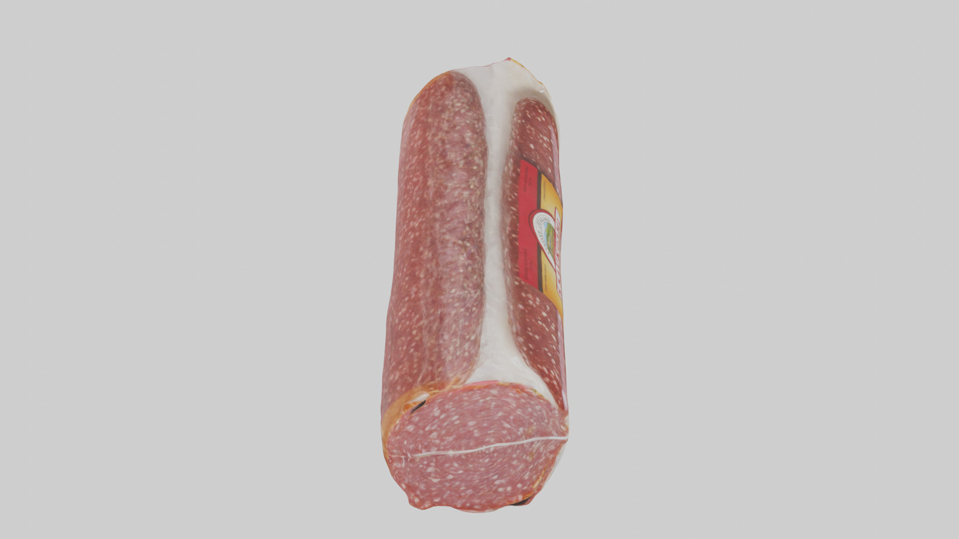Packaged Salami model Low-poly 3D model_18