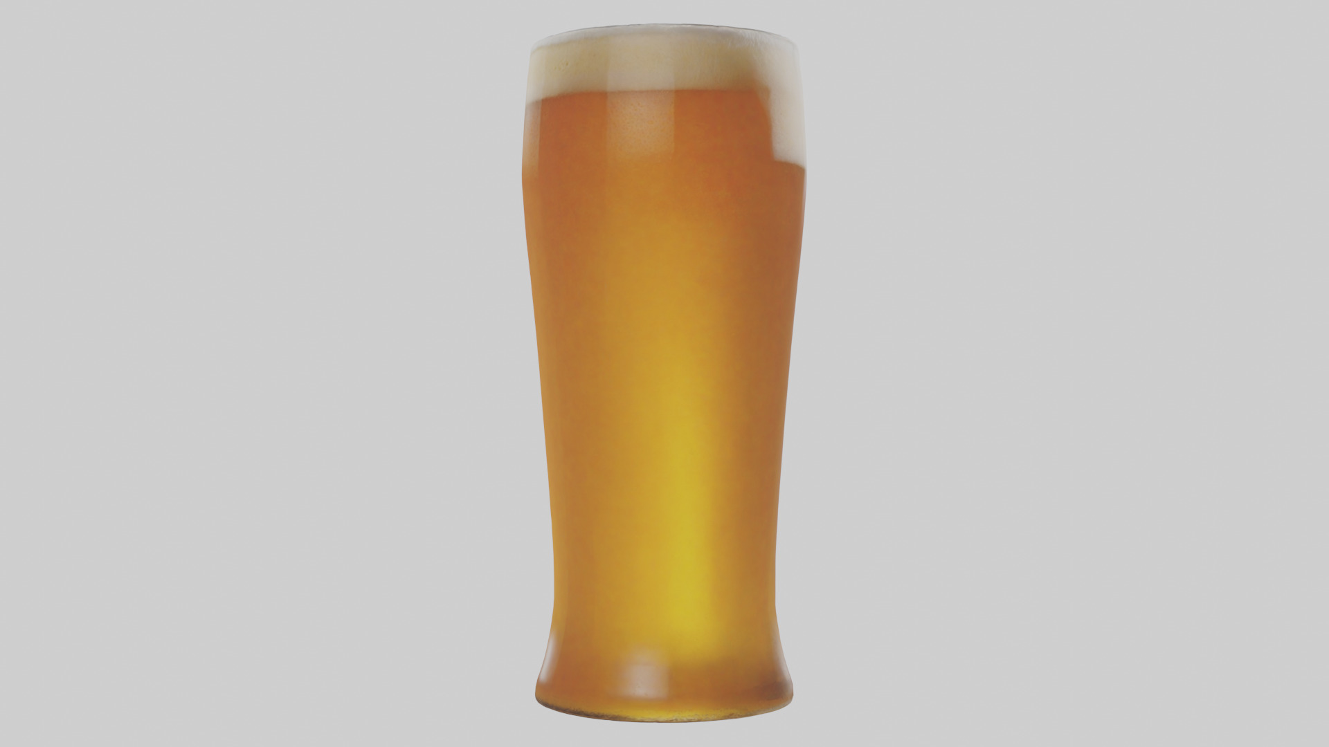 Pale ale beer model Low-poly 3D model_2