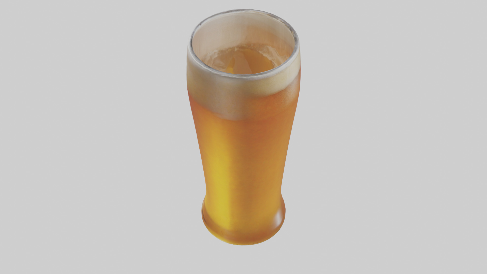 Pale ale beer model Low-poly 3D model_17
