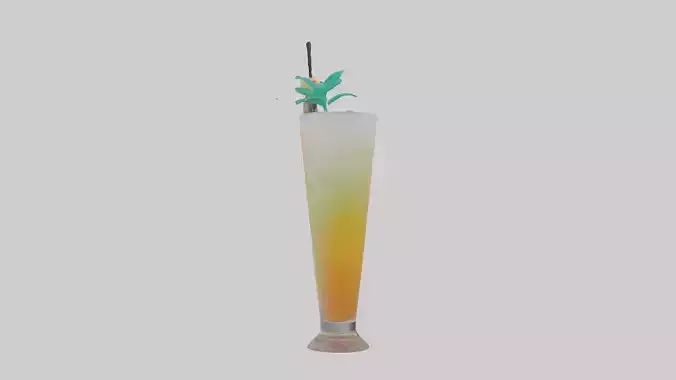 Palm Tree Cocktail model