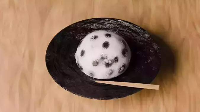Mame Daifuku Mochi  3D model