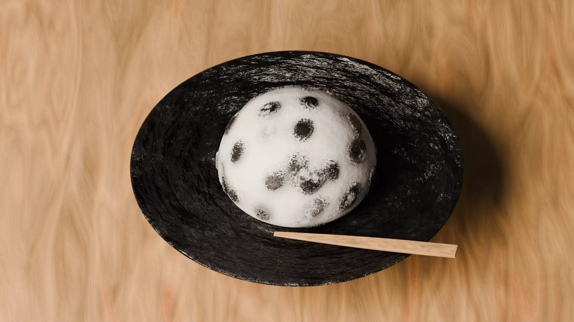 Mame Daifuku Mochi  3D model_0