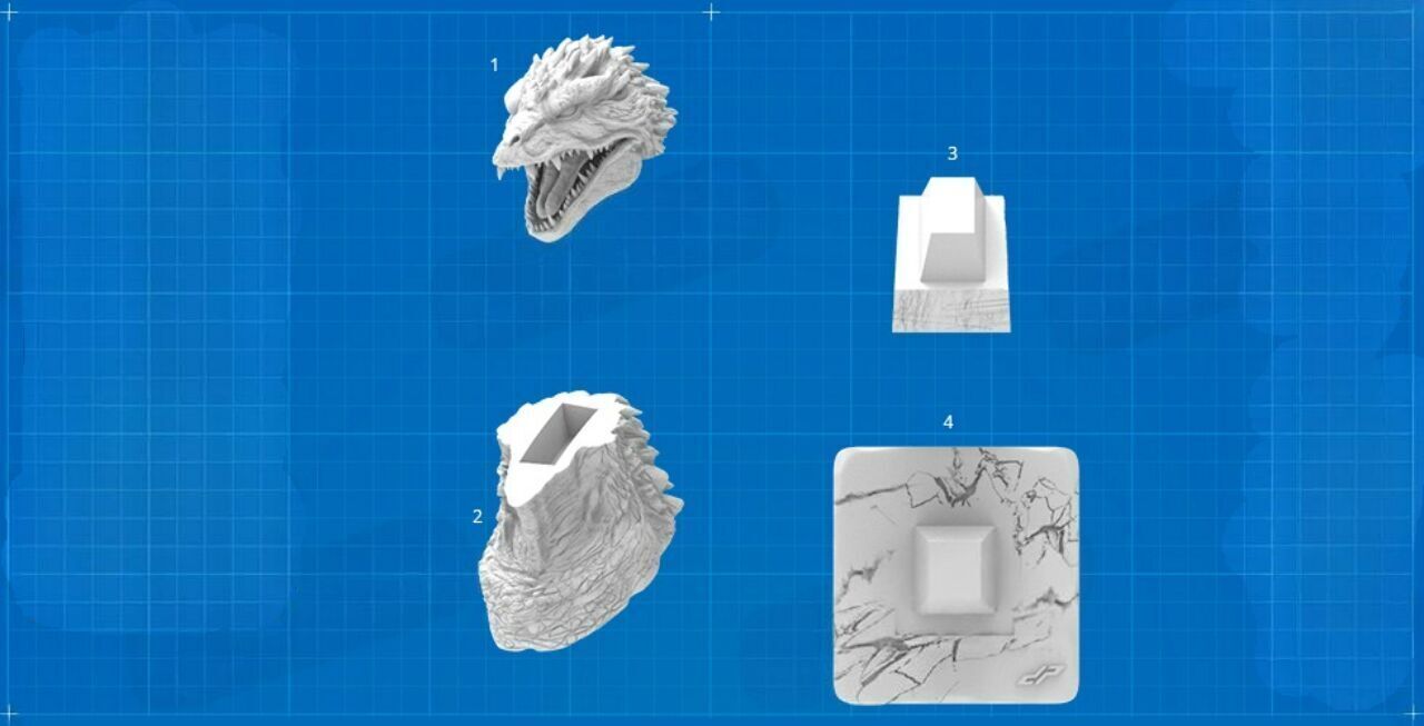 Godzilla 2000 3D print model  -  High-Quality STL Files 3D print model_3
