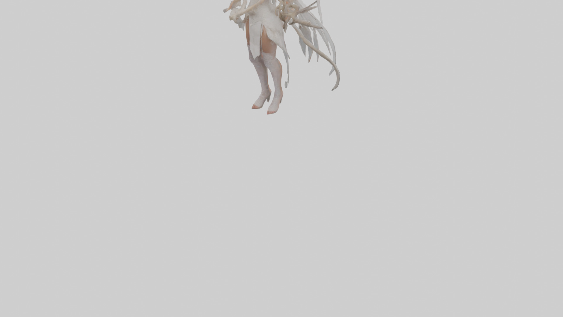 Paloma model Low-poly 3D model_5