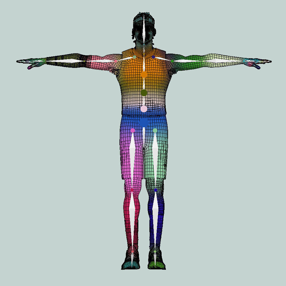 T-P Rigged Jarred Vanderbilt Los Angeles Lakers 3D model_9