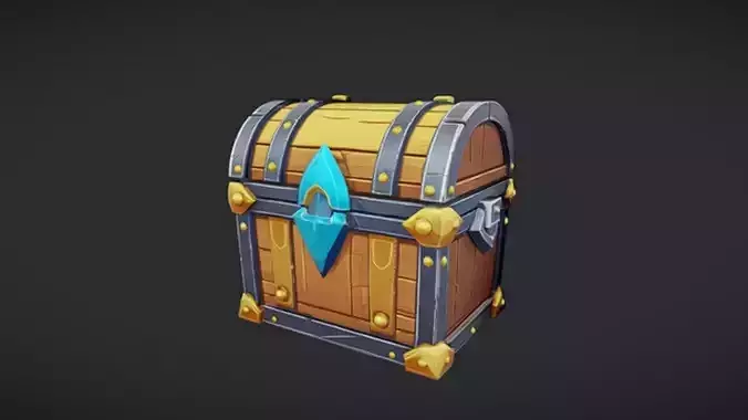 Decorative treasure chest