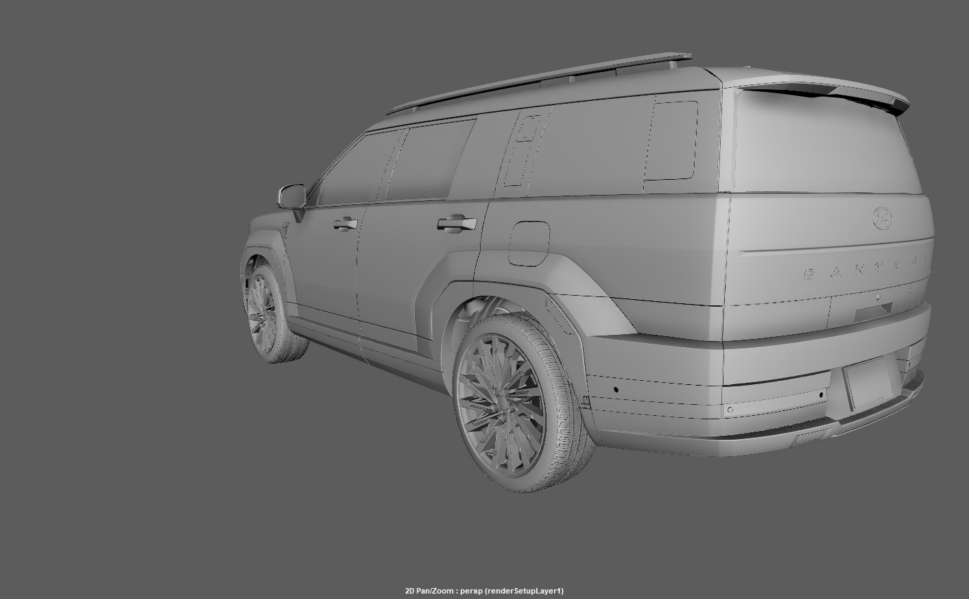 Santa fe 2025 -highres-Vray-Redshift-Unreal- Lightrigs included 3D model_18