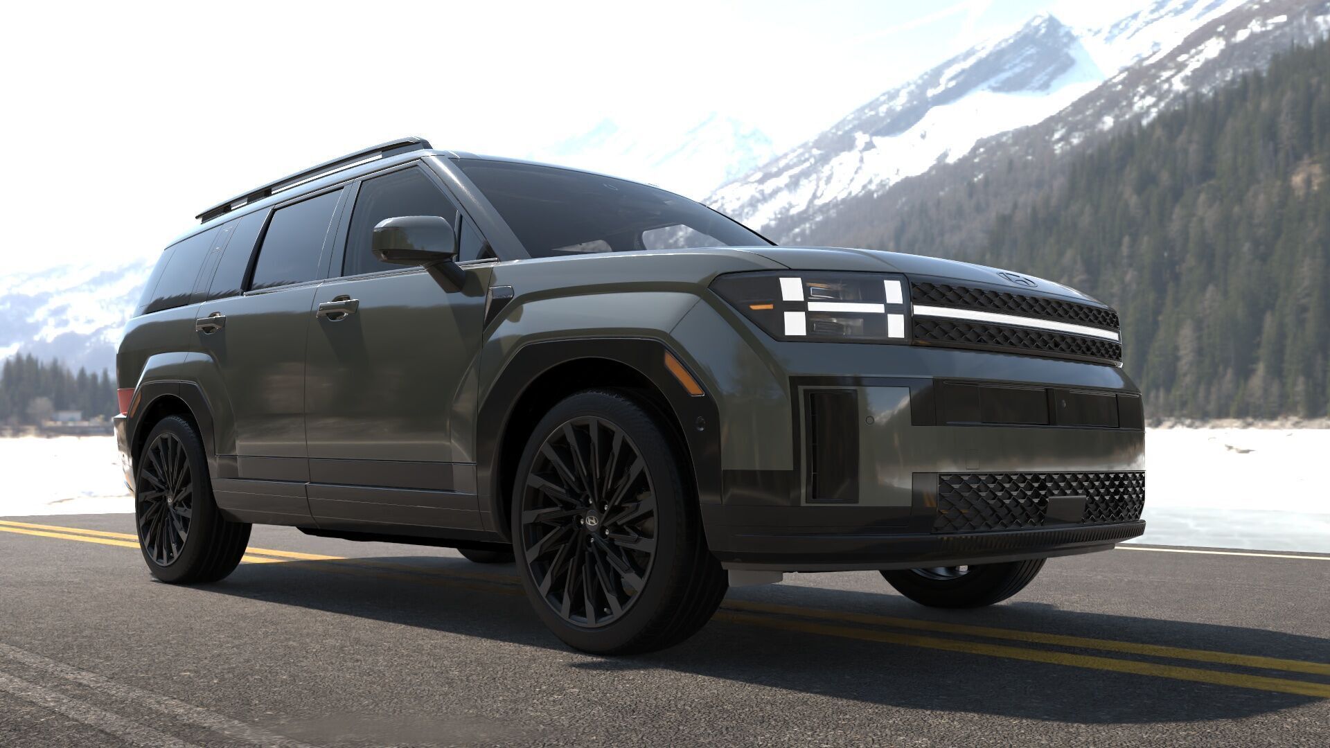 Santa fe 2025 -highres-Vray-Redshift-Unreal- Lightrigs included 3D model_19