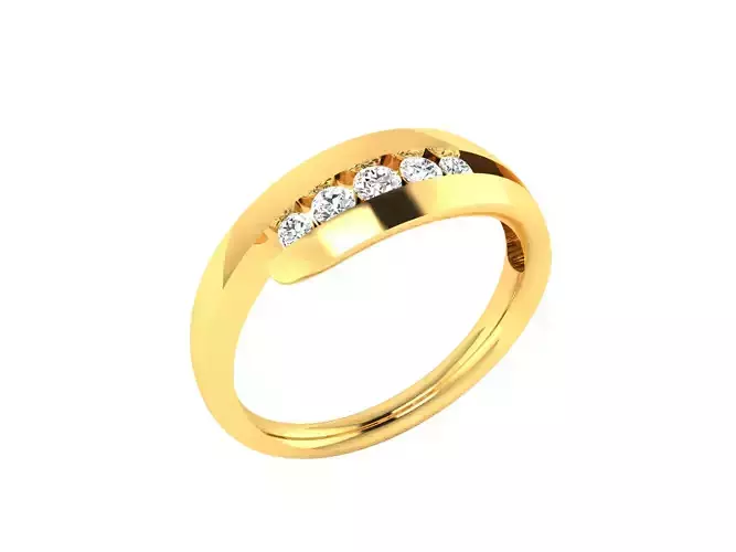 Women Ring  Render 3dm STL OBJ FBX Details