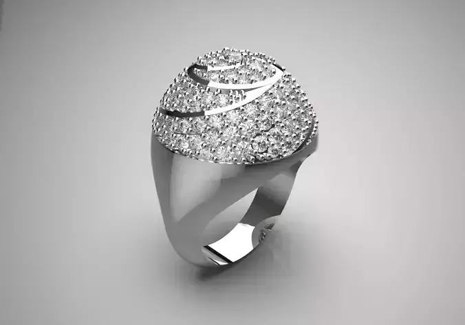 jewelry ring jr00039 3D print model