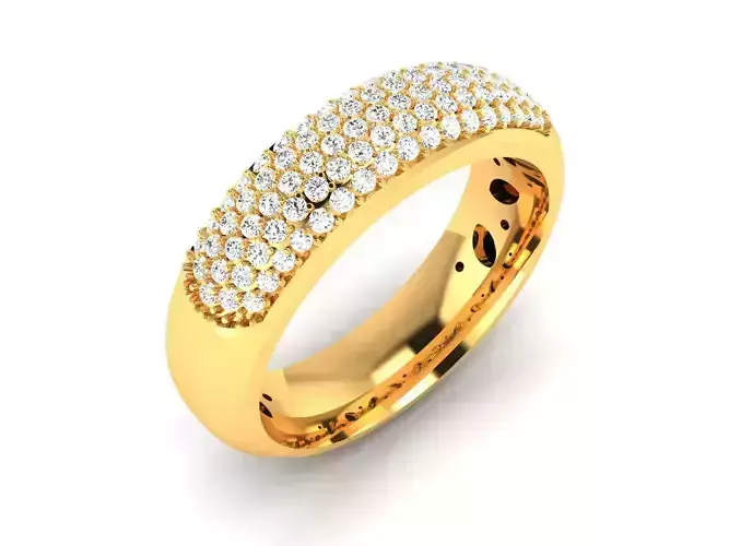 Women Ring  Render 3dm STL OBJ FBX Details