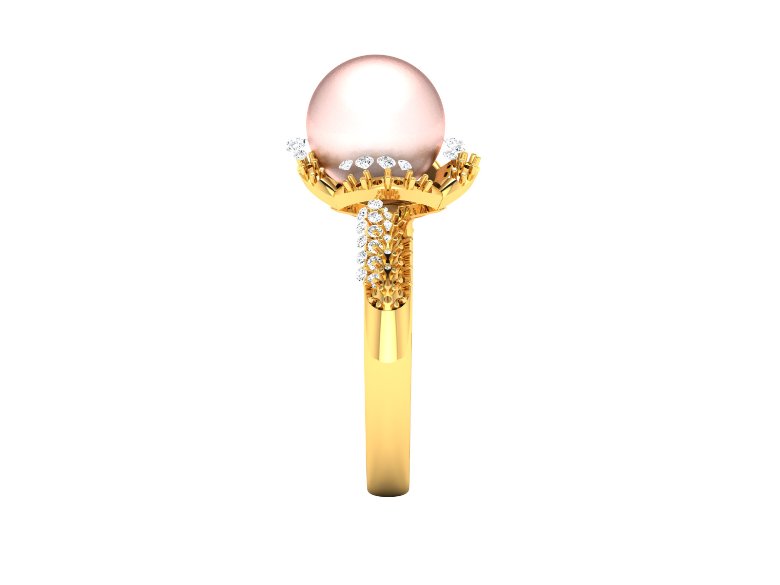 Women Ring  Render 3dm STL OBJ FBX Details 3D print model_11