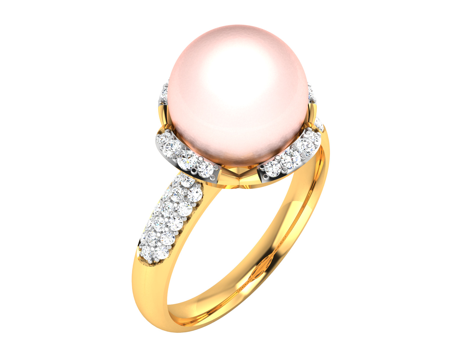 Women Ring  Render 3dm STL OBJ FBX Details 3D print model_1