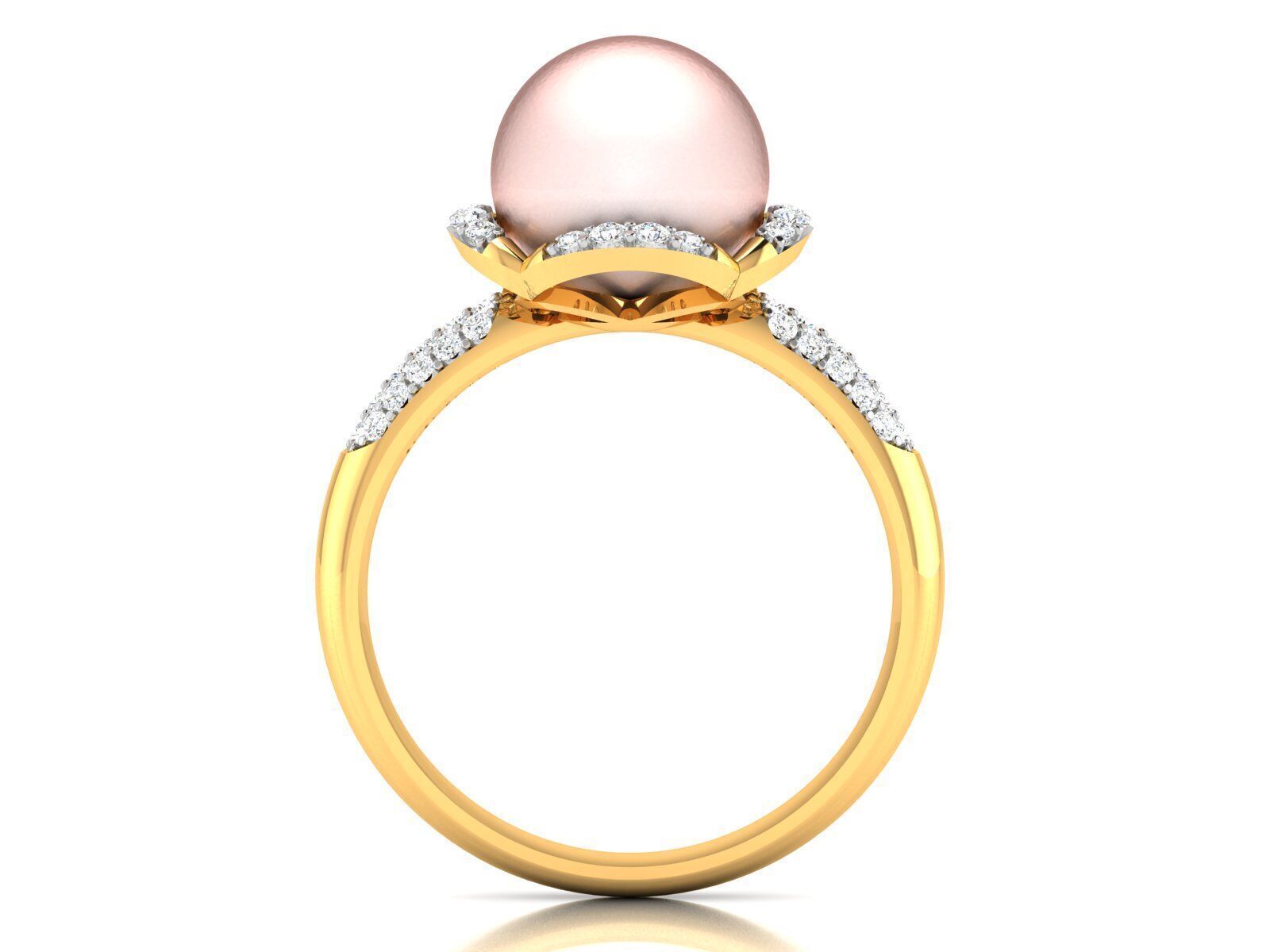 Women Ring  Render 3dm STL OBJ FBX Details 3D print model_4