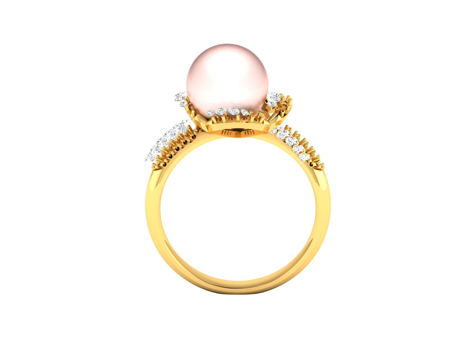 Women Ring  Render 3dm STL OBJ FBX Details 3D print model_7