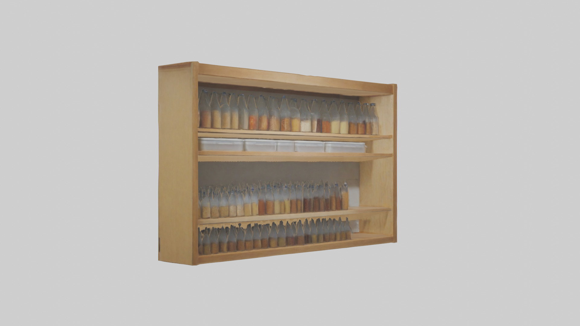 Pantry Room Low-poly 3D model_2