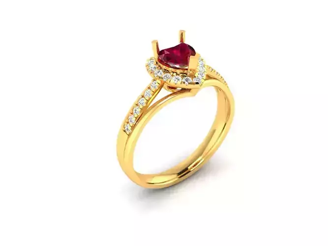 Women Ring  Render 3dm STL OBJ FBX Details