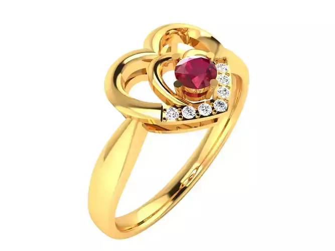 Women Ring  Render 3dm STL OBJ FBX Details