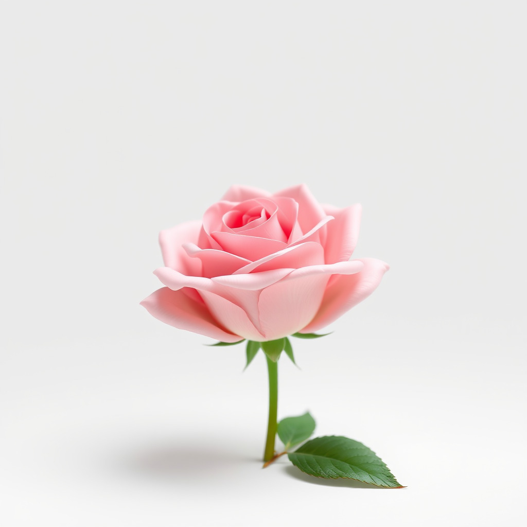Rosa Damascena Pink Rose model pack Low-poly 3D model_4