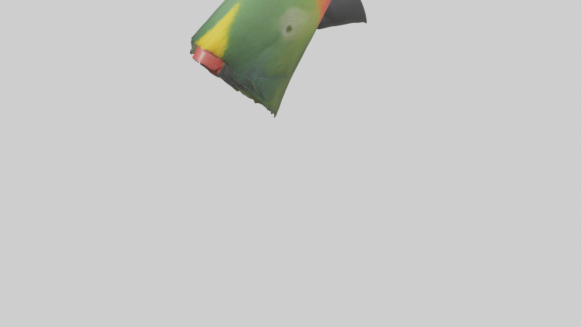 Parrot Beak Model Low-poly 3D model_5