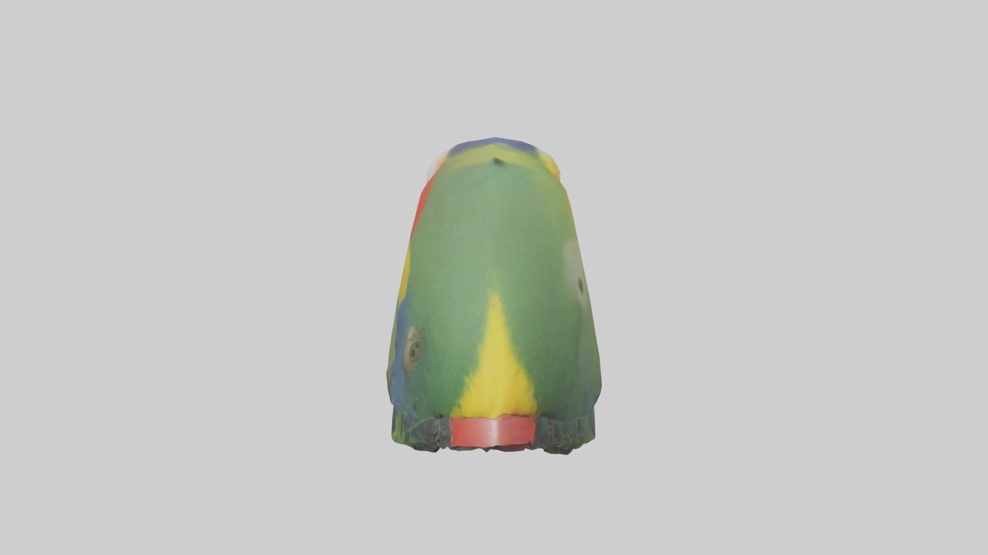 Parrot Beak Model Low-poly 3D model_16