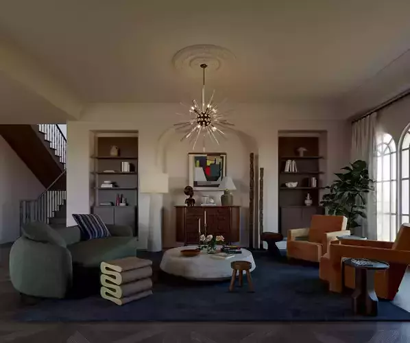 Luxurious living room